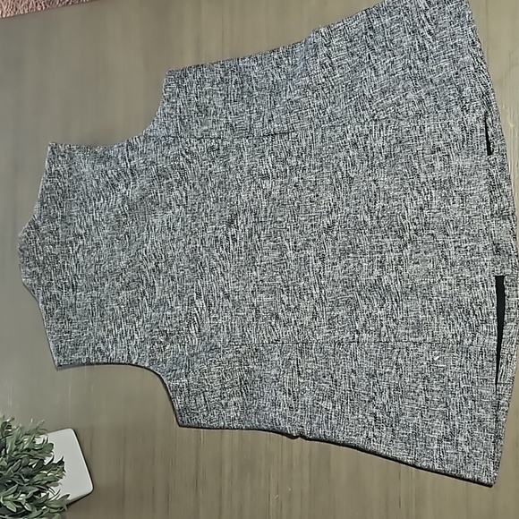 Chicos Metallic Vest 2 - Picture 3 of 3